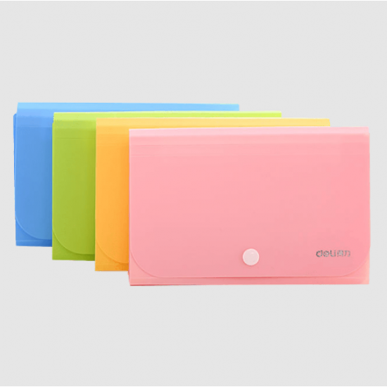 DELI ΦΑΚΕΛΟΣ 12 ΘΕΣΕΩΝ ΚΟΥΜΠΙ Α6 RIO ΔΙΑΦΟΡΑ ΧΡΩΜΑΤΑ